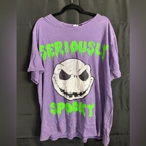 Disney Purple and Green Seriously Spooky Tee